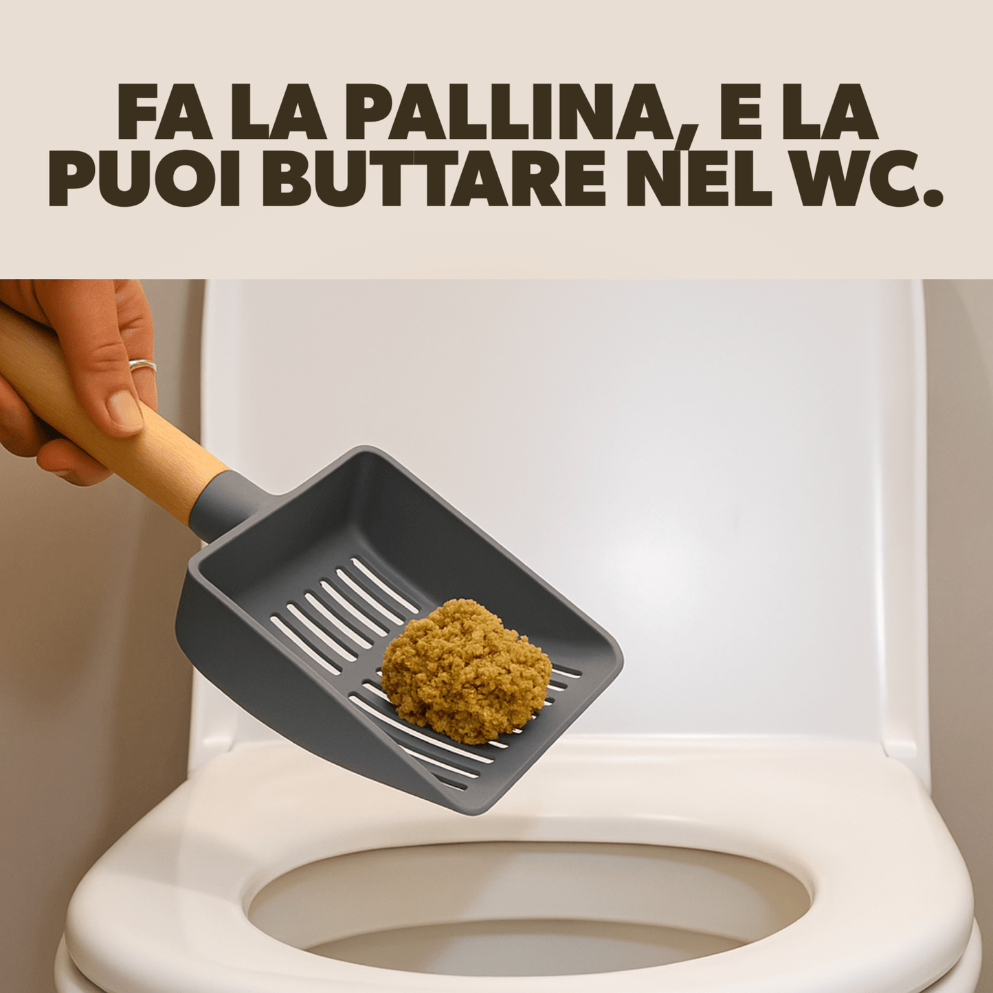 LittyBag - La Prima Sabbietta Naturale a Clumping Superficiale