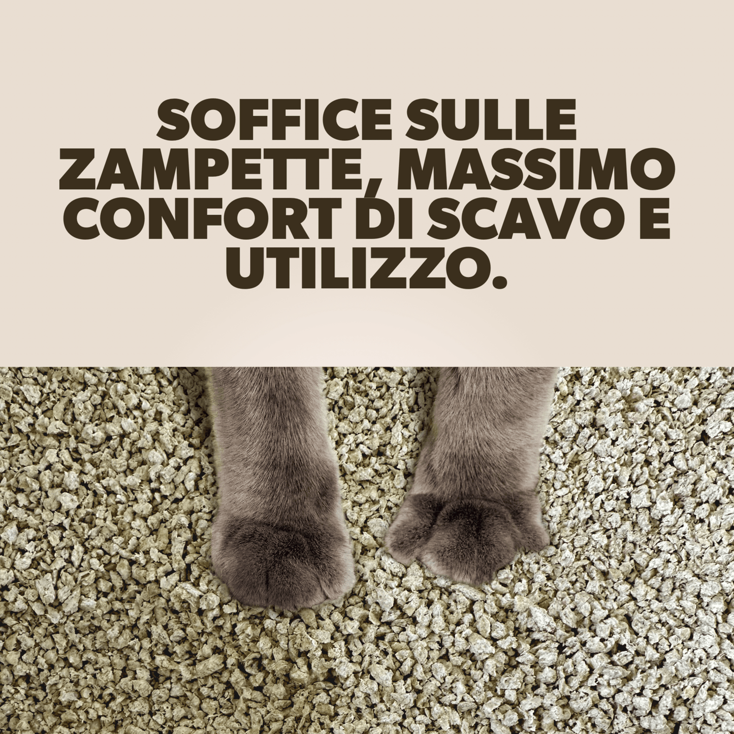 LittyBag - La Prima Sabbietta Naturale a Clumping Superficiale