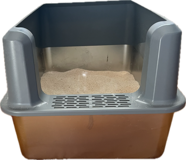 BORING LITTER - Lettiera in Acciaio INOX Test