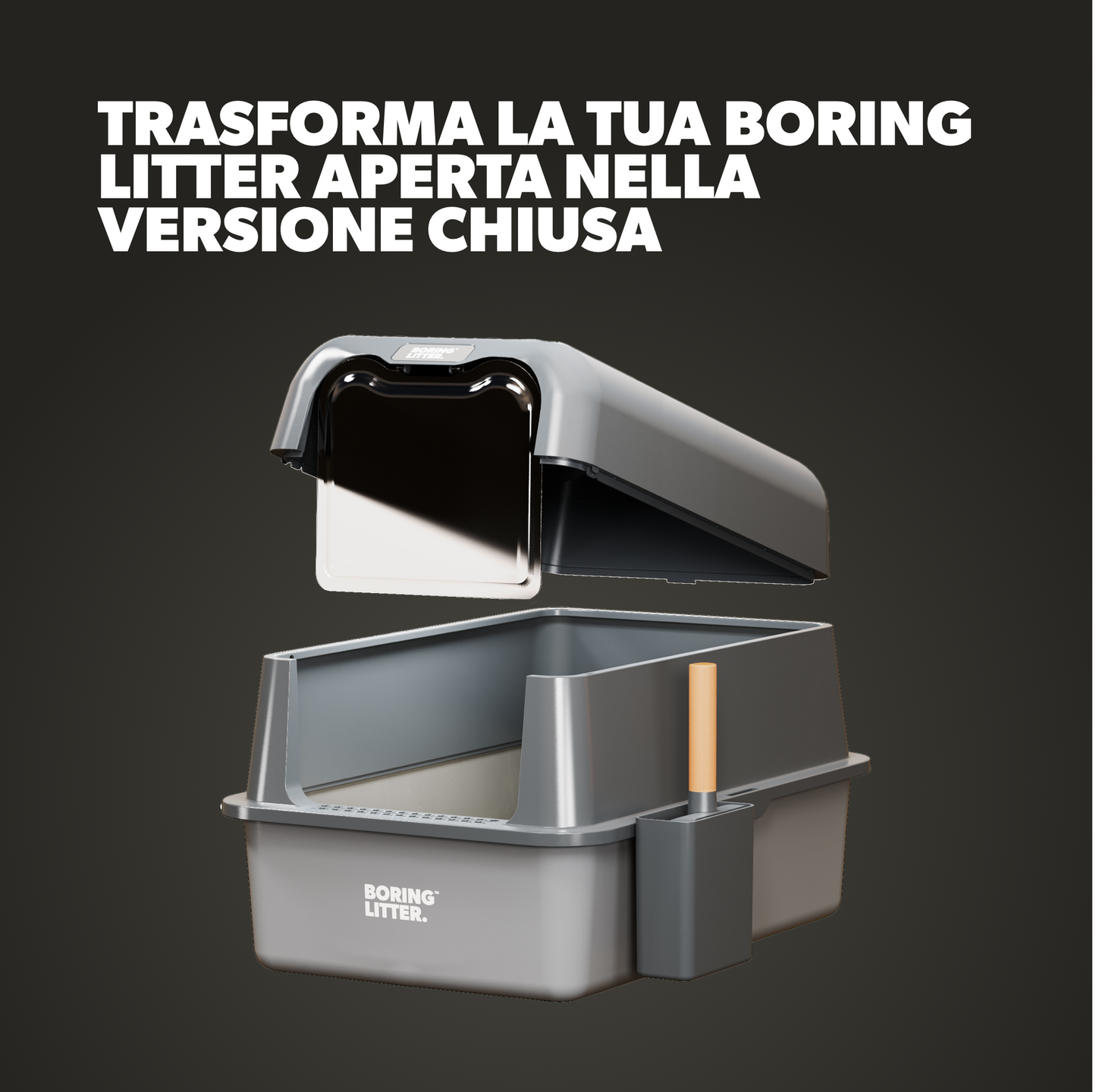 Copertura per Boring Litter Aperta
