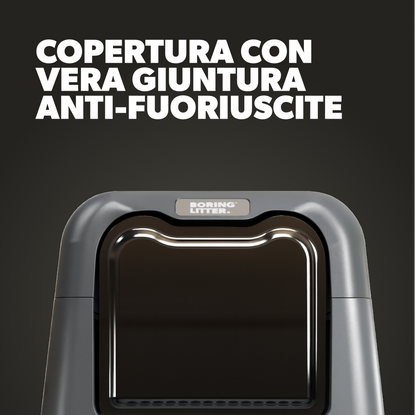 Boring Litter - Lettiera in Acciaio INOX (Versione Aperta)